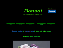 Tablet Screenshot of bonsai-si.eu